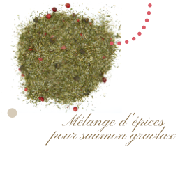 Mélange d'épices pour saumon gravlax
