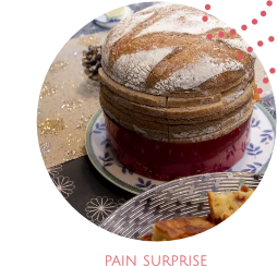 Recette de Pain surprise