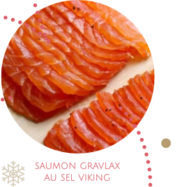 Recette de Saumon gravlax au sel Viking