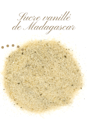 Sucre vanillé de Madagascar